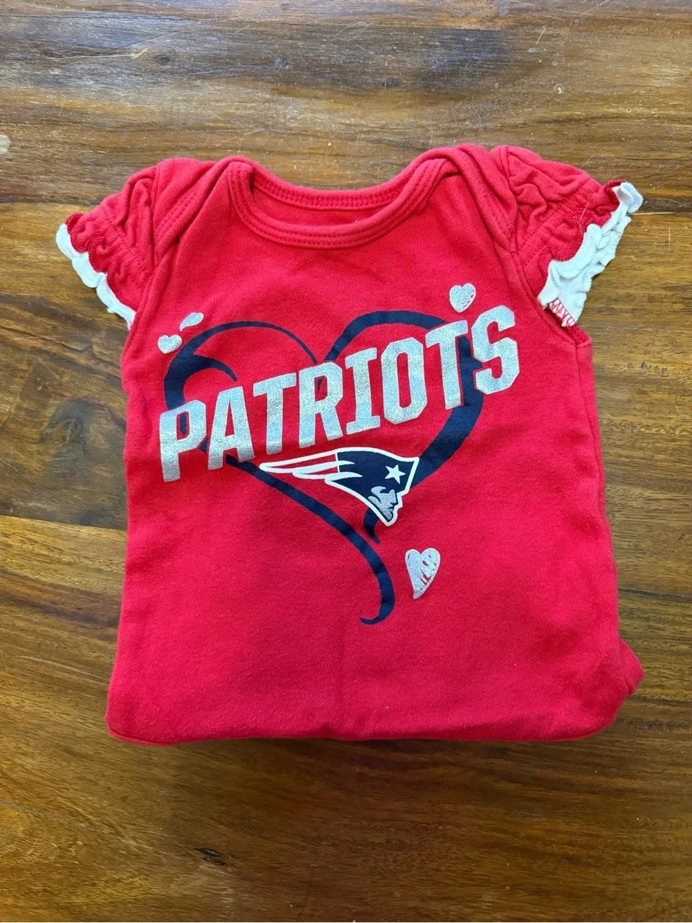 Bundle of 3 New England Patriots Rompers